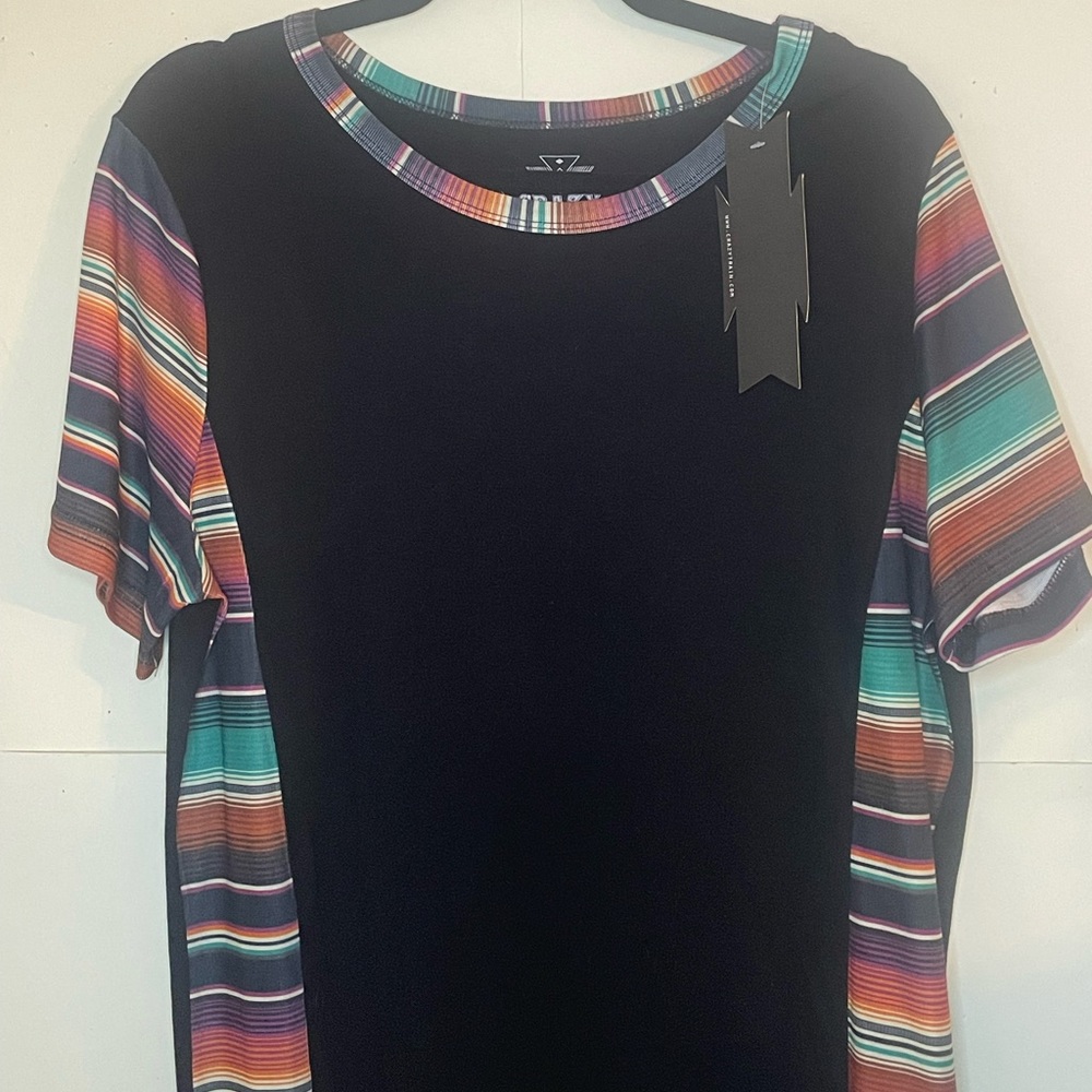 CRAZY TRAIN Western/Boho Top